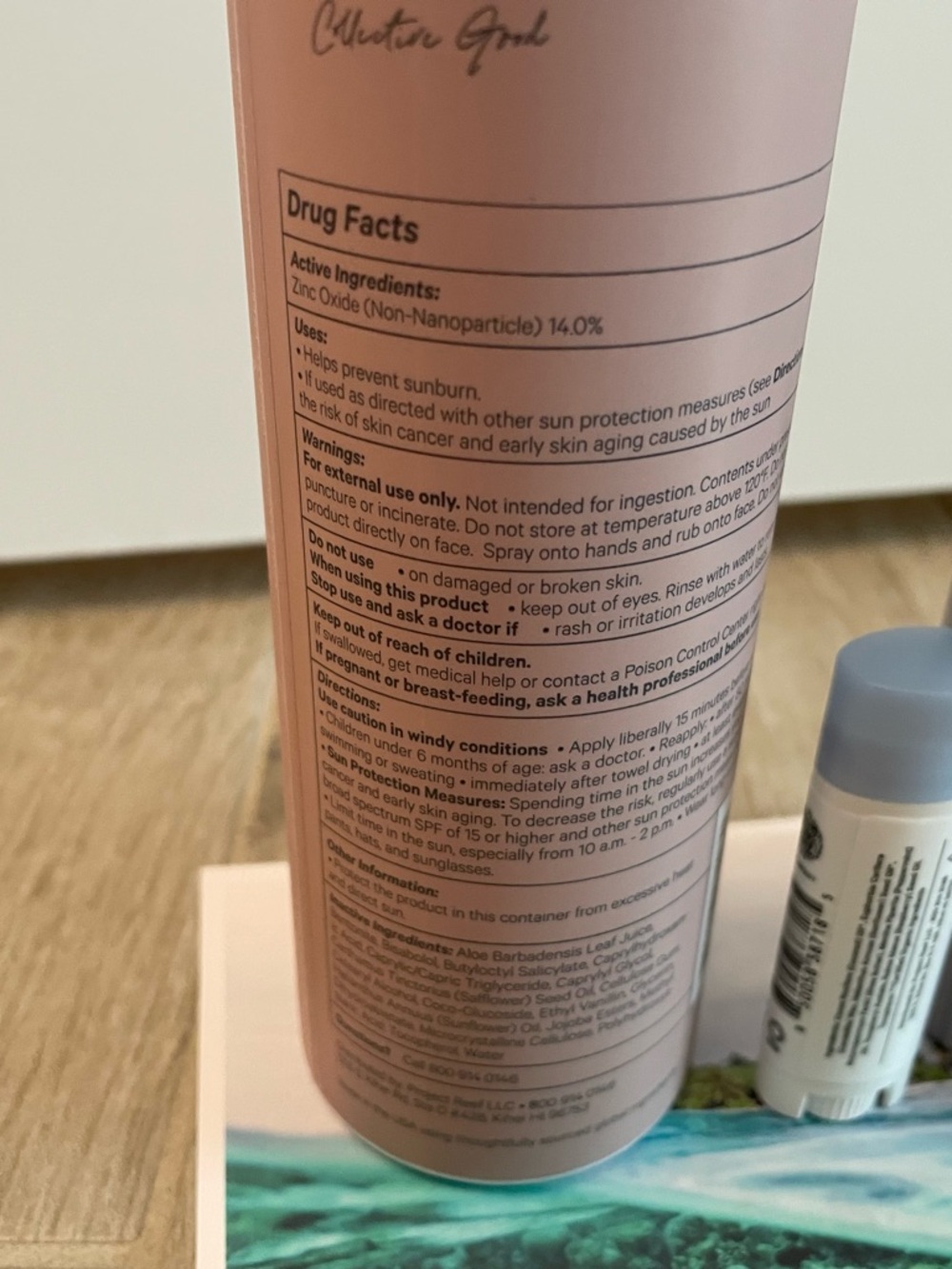 Project Reef Mineral Sunscreen Mist, Aloe Cooling Mist & Lip Balm - Picture 8 of 11